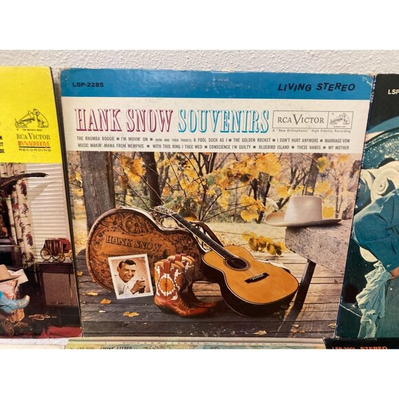Lot of 6 Vintage Hank Snow Vinyl LP Records - Classic Country Album Bundle - Picture 6 of 14